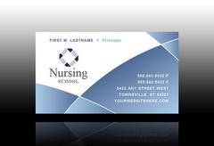 nursing-education-training-business card-template